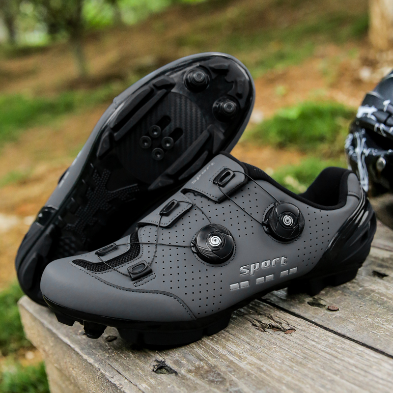 男士自行车鞋山地骑行鞋男女无锁公路车锁鞋运动鞋