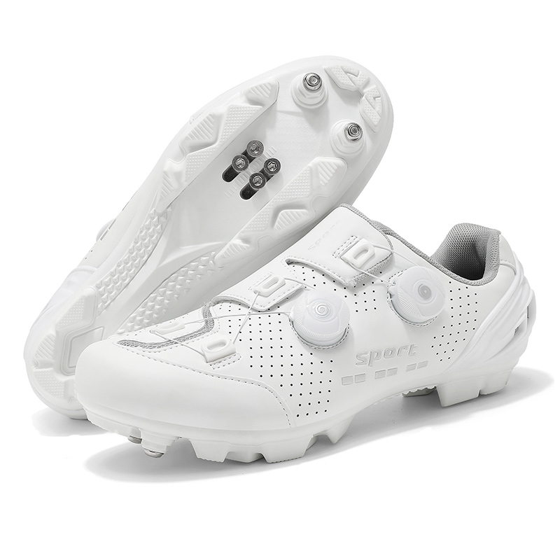 新款骑行鞋透气轻便自行车鞋男女山地公路专业硬底户外运动鞋