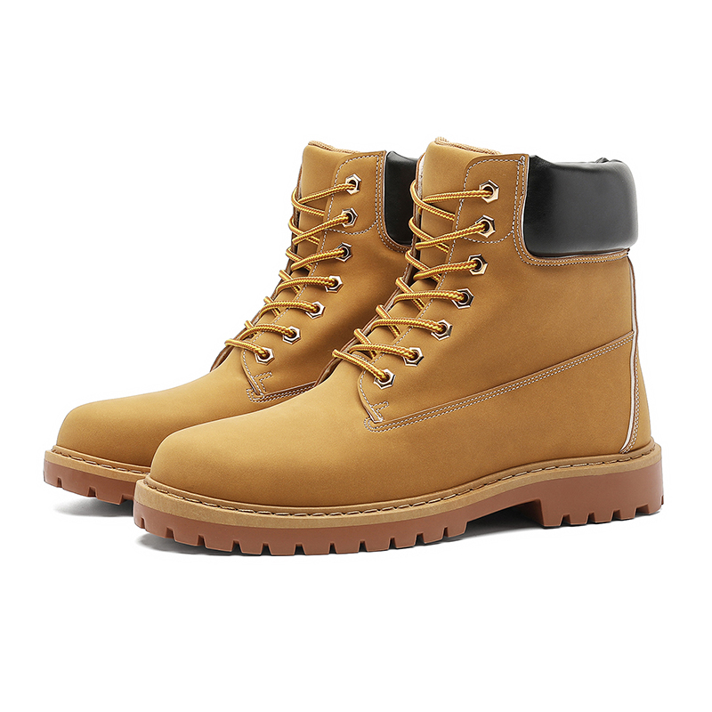 徒步登山马丁靴防滑露营高帮骑行秋冬工装鞋