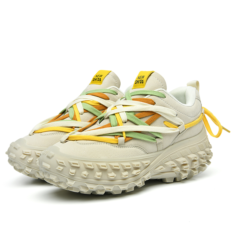 타이어 두꺼운 밑창 아버지 신발 가을 신상 통기 증가 캐주얼 운동화