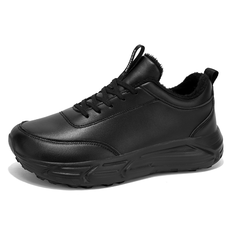 2025 겨울 남자 신발 패션 겨울 캐주얼 스포츠 벨벳 면 신발 두꺼운 바닥 편안한 운동화