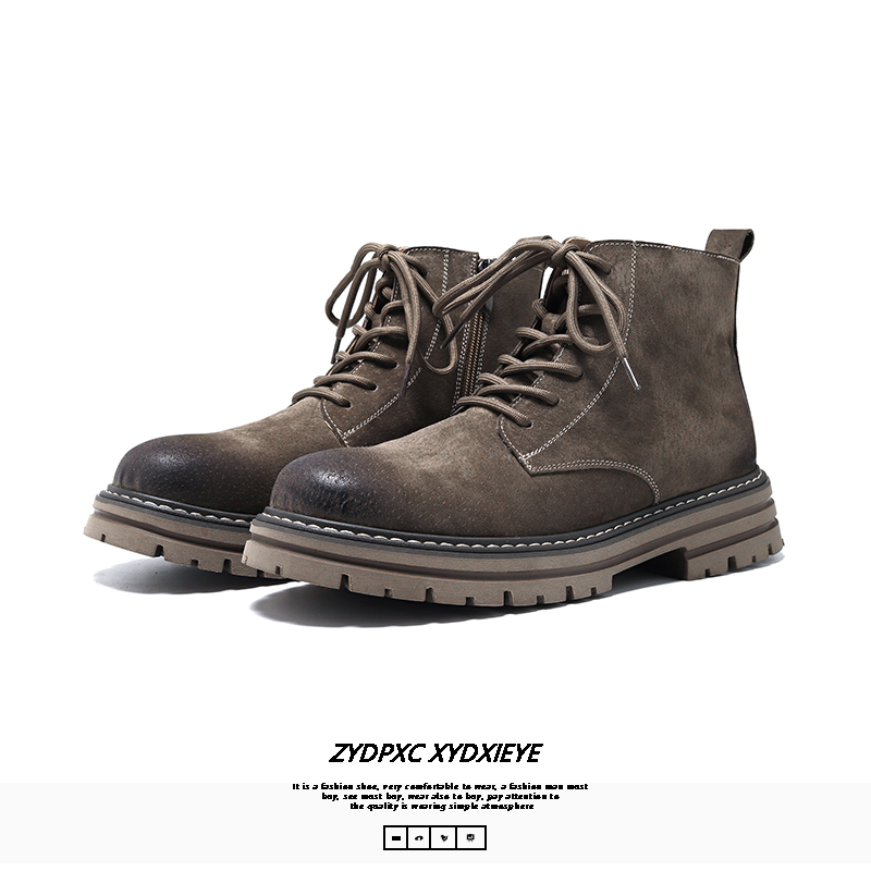 겨울 그레이 보온 부츠